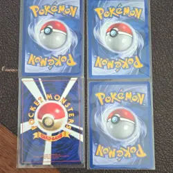 Pokemon TCG Base Set Pikachu 4 Card Lot 1999 Nintendo Wizards of the Coast - Image 4