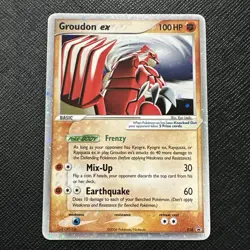 Groudon ex - (EX Collector's Tins) 038 Nintendo Promos - Pokemon Card MP Crease - Image 1