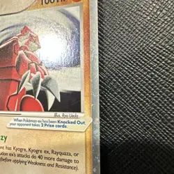 Groudon ex - (EX Collector's Tins) 038 Nintendo Promos - Pokemon Card MP Crease - Image 3