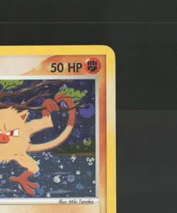 Mankey 38/112 EX FiredRed & LeafGreen Reverse Holo Pokemon Card LP - Image 4