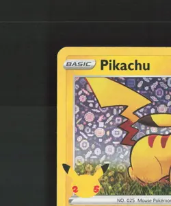 Pikachu SWSH039 Sword & Shield Black Star Promo Holo Pokemon Card NM - Image 3