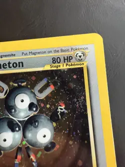 Magneton 10/64 Neo Revelation Holo Wotc Pokemon Card Played - Image 4