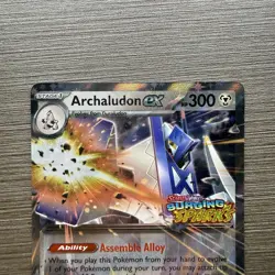 Archaludon ex 130/191 Sv08: Surging Sparks Holo - Promo Card - Image 2