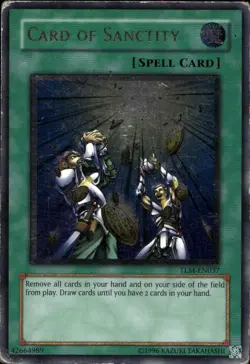 Card of Sanctity Unl Ed Ultimate Rare TLM-EN037 Yu-Gi-Oh! - Image 1