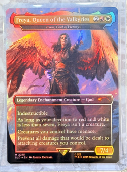 Freya, Queen of the Valkyries Foil MTG Mythic 2215 Secret Lair NM X1 - Image 1