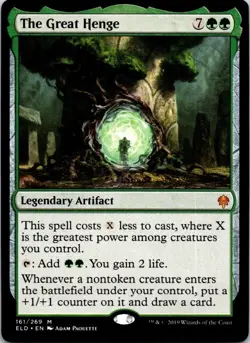 The Great Henge 161 Throne of Eldraine NM MTG - Image 1