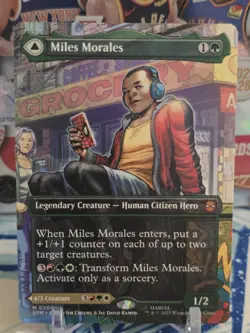 Miles Morales (0200) (Borderless) Marvel's Spider-Man Regular Ultimate Spider - Image 1