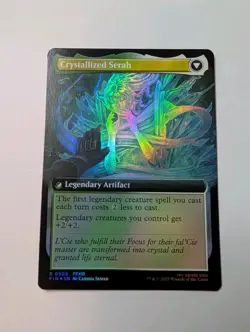 Magic: The Gathering - Final Fantasy - Serah Farron 0506 Foil Extended Art - NM - Image 2