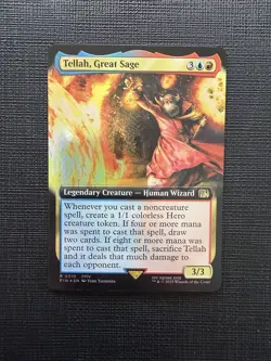 Tellah Great Sage 510 FOIL Extended Art - MTG Final Fantasy FIN - NM / Mint - Image 1