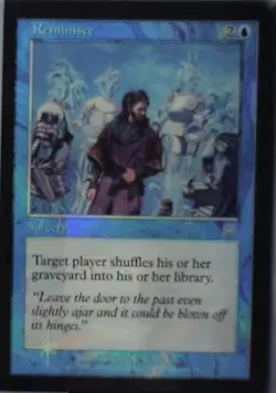 Reminisce - Onslaught: #105, Magic: The Gathering - Foil Nm R247 - Image 1