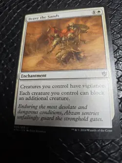 MTG: Khans of Tarkir: Brave the Sands: Lightly Played Condition - Image 1