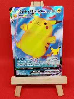 Surfing Pikachu VMAX | MN/NM | celebrations | 009/025 | Pokemon - Image 1
