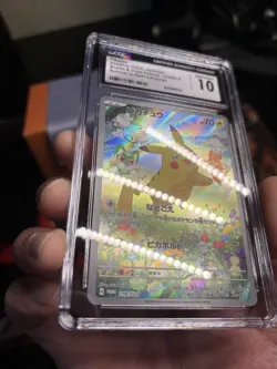 Pikachu 218/SV-P Summer Is Here! Campain (Japanese) CGC 10 Pokemon TCG Promo - Image 3