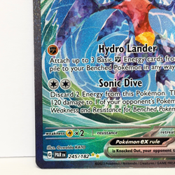 Pokemon TCG Garchomp EX 245/182 Paradox Rift Special Illustration Rare Card - Image 5