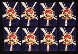 Pokemon Japanese Pocket Monsters 1996 Cards Set of 8 - Image 2