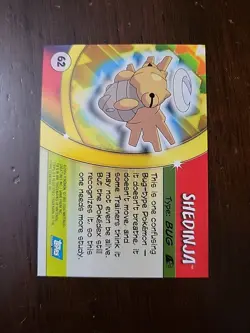 LP! 2004 - Advanced Challenge #62 Shedinja Topps Pokemon - Image 2