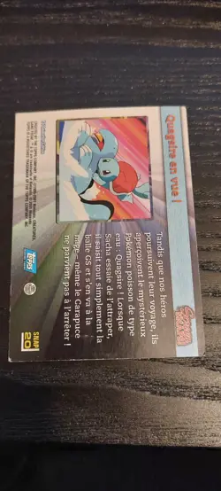 Carte Pokemon Topps Screen Snaps 20 Quagsire En Vue - Image 2