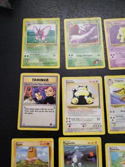 Alte Pokemon Karten Sammlung 40x Rare WotC 1. Edition Vintage - Played - Image 2