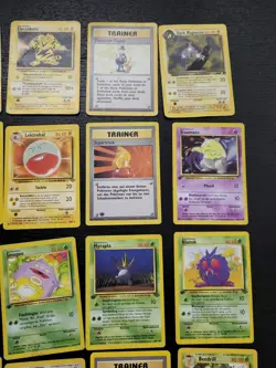 Alte Pokemon Karten Sammlung 40x Rare WotC 1. Edition Vintage - Played - Image 5