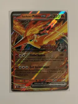 Pokemon Team Rocket's Moltres ALL 3 UPC Stamped PROMOS 229/182 208/182 031/182 - Image 3