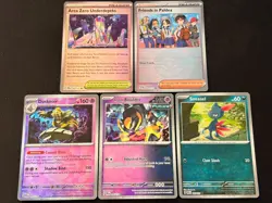 Prismatic Evolutions Poke Ball Reverse Holo Lot Of 5 - Pokemon TCG - NM - Image 1