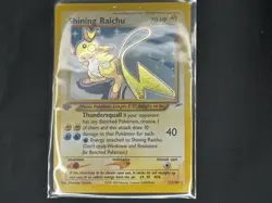 Pokemon Shining Raichu 1st Edition Neo Destiny 111/105 - Image 2
