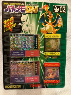 Pokemon Vintage Japanese Tomy Battle Game Note Pocket Monsters - Image 1