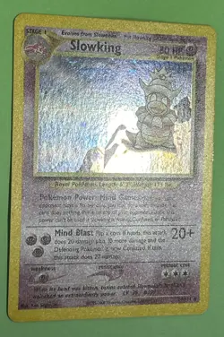 2000 Pokemon Neo Genesis Slowking Holo Rare #14/111 NEAR MINT NO PLAY - Image 2