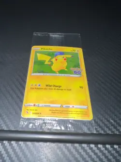 Pikachu 028/078 Pokemon GO GameStop Promo SEALED Original Packaging TCG - Image 2