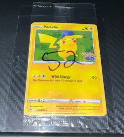 Pikachu 028/078 Pokemon GO GameStop Promo SEALED Original Packaging TCG - Image 4
