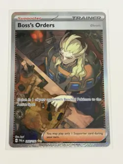 Boss's Orders #265/193 SV02: Paldea Evolved Pokemon (1F) - Image 1