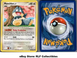 2008 Pokemon, D&P Majestic Dawn, #68/100 Munchlax, Common (b) - Image 1