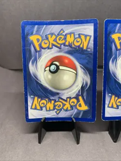 Pokemon TCG Ninetales & Electrode WOTC Lot Base Set & Jungle VTG Holo Rare 1999 - Image 4