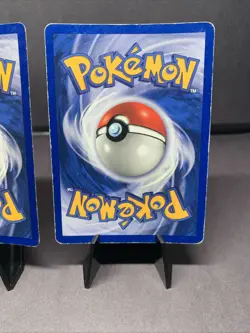 Pokemon TCG Ninetales & Electrode WOTC Lot Base Set & Jungle VTG Holo Rare 1999 - Image 5