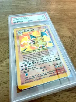 1999 Pokemon Base Set Charizard 004/102 Holo PSA 6 EX-MT WOTC - Image 4