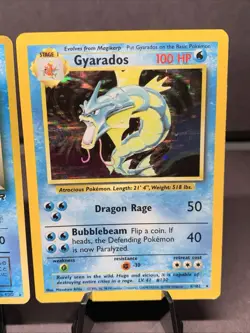 Pokemon TCG Gyarardos Base Set & JPN Dark Gyarados Rocket Gang VTG WOTC LP/MP - Image 3