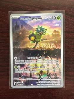 Teal Mask Ogerpon #123 Pokemon Promo 2 - Image 1