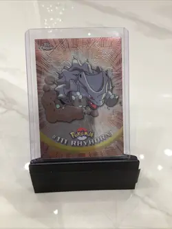 2000 Topps Chrome Pokemon Series 2 -Rhyhorn #111 - Image 1