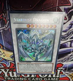 Stardust Dragon LP Secret Rare Limited Tin Edition CT05-EN001 Yugioh - Image 1