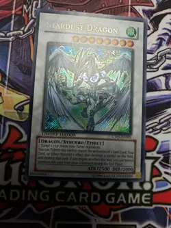 Stardust Dragon LP Secret Rare Limited Tin Edition CT05-EN001 Yugioh - Image 4