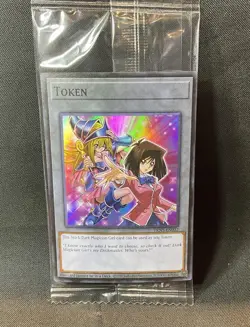 ✨ Yu-Gi-Oh! Tea & Dark Magician Girl TKN5-EN022 Sealed Token ✨ - Image 1