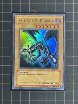 Red-Eyes B. Dragon LOB-070 The Legend of Blue Eyes White Dragon Unlimited 2002 - Image 1