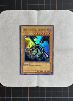 Red-Eyes B. Dragon LOB-070 The Legend of Blue Eyes White Dragon Unlimited 2002 - Image 2