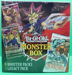 Yugioh Monster Mystery Box 9 Packs + 1 Legacy Pack New Factory Sealed 728192517051 - Image 1