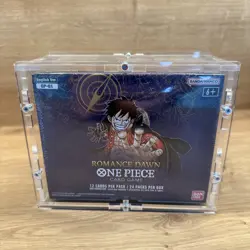 One Piece OP-01 Romance Dawn | Display | Booster Box | White Bottom | Englisch - Image 1