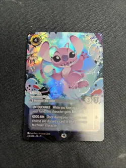 Disney Lorcana Winterspell Angel - Experiment 624 238/204 - Image 4
