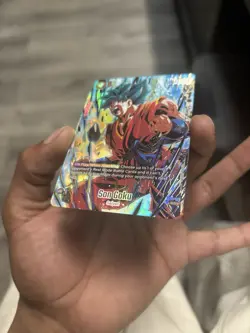 Dragon Ball Super Card Game Son Goku FB02-119 SR Foil alt art Battle Card - Image 2