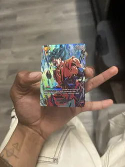 Dragon Ball Super Card Game Son Goku FB02-119 SR Foil alt art Battle Card - Image 5