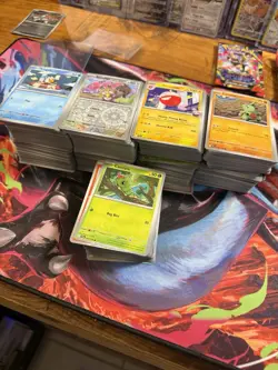 Pokemon TCG Journey Together Bulk Lot of 890 Cards Nm No Energies All Bulk - Image 2