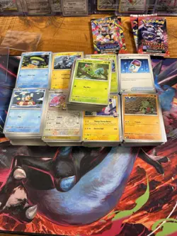 Pokemon TCG Journey Together Bulk Lot of 890 Cards Nm No Energies All Bulk - Image 4